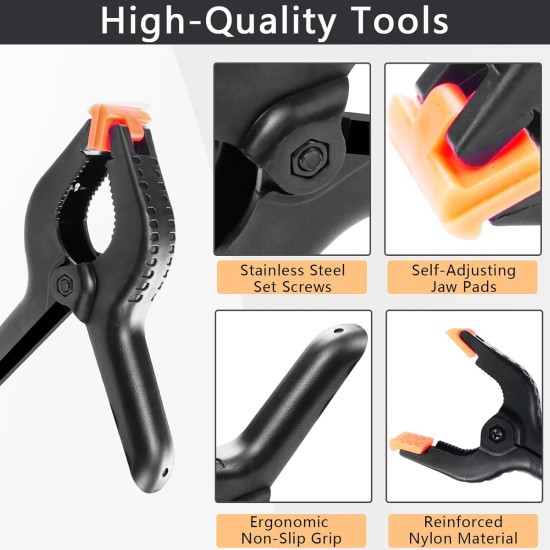 Backdrop 4inch Clamp - Fish Shaped